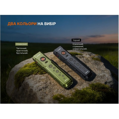 Ліхтар Fenix E08R UE, зелений