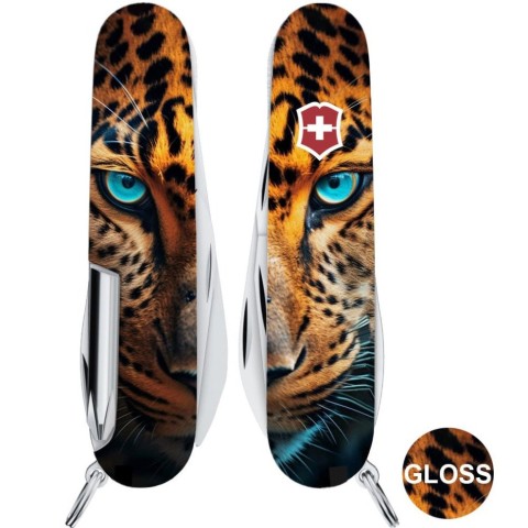 Ніж Victorinox Hiker Animal 91мм,13функ ,Леопард