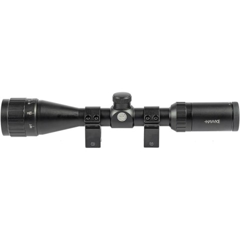 Приціл оптичний Hawke Fast Mount 3-9x40 AO сітка Mil Dot. Кільця на Weaver