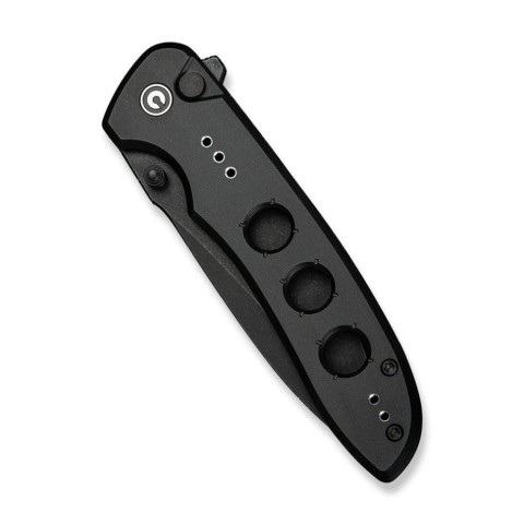 Ніж складаний туристичний Civivi Hyperpulse, (8.9 см) 14C28N / Aluminum чорний