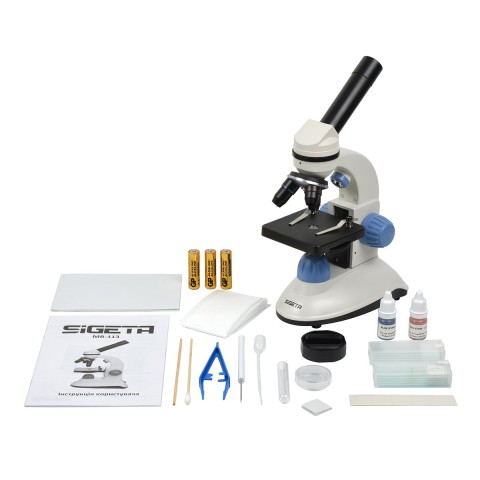Мікроскоп SIGETA MB-113 40x-400x LED Mono