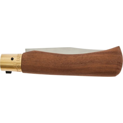 Нож Old Bear Gift Box - Classic M, sheath in leather ц:walnut