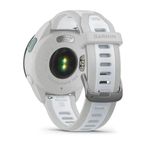 Смарт-годинник Garmin Forerunner 165 туманно-сірий/білий камінь