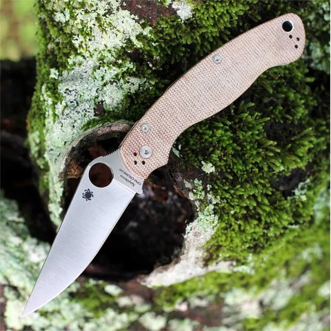 Нож Spyderco Military 2, Micarta ц:brown