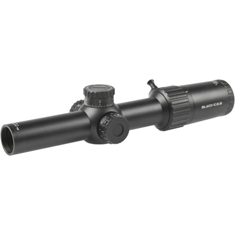 Приціл оптичний XD Precision Black-C.Q.B F2 1-6x24 сітка BDC