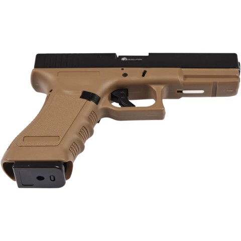 Пистолет страйкбольный Evolution E017 Gas 6 мм tan