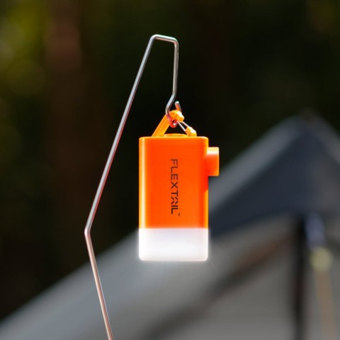 Насос-ліхтар-powerbank кемпінговий Flextail Max Pump 2 Plus, помаранчевий