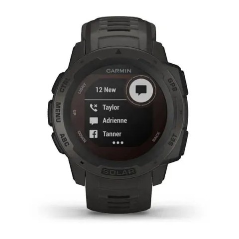 Смарт-годинник Garmin Instinct Solar Graphite
