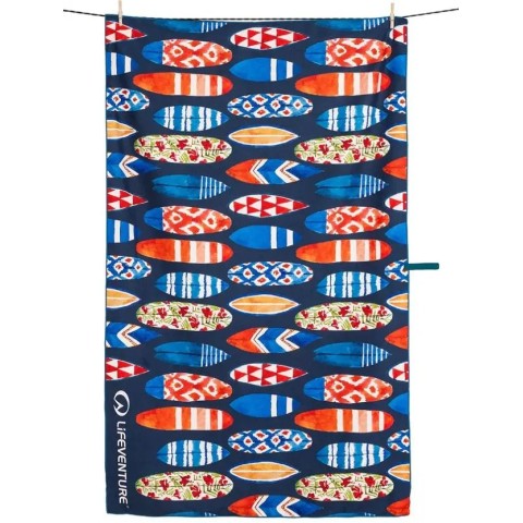 Полотенце Lifeventure Soft Fibre Printed Surfboards Giant