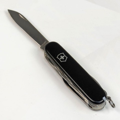 Ніж Victorinox Huntsman Mat 91мм,15функ,чорн.мат