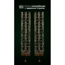 Скелетні камербанди для плитоноски “М4” XS-XL (2 шт | Пряжка АММ | Мультикам) ТМ Балістика