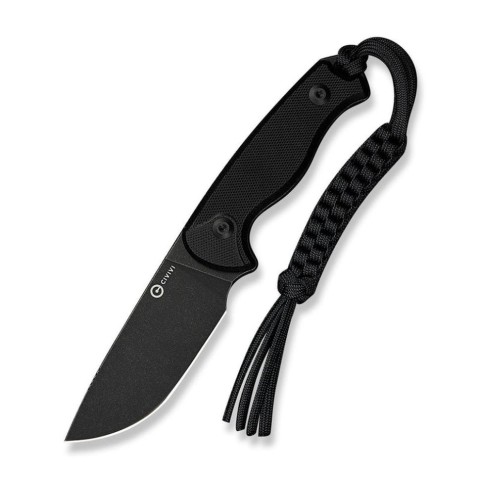 Ніж фіксований тактичний Civivi Timberbark, (8.1 см) 14C28N / G10 чорний