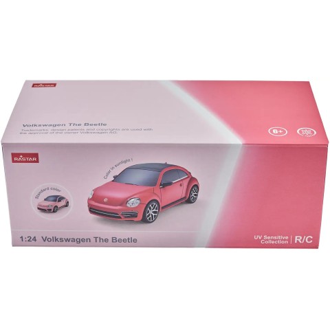 Машинка Rastar Volkswagen Beetle UV Sensitive Collection 1:24