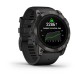 Смарт-часы Garmin epix Pro Gen 2 Sapphire Edition (51 мм) карбоново-серые титановые DLC с черным ремешком