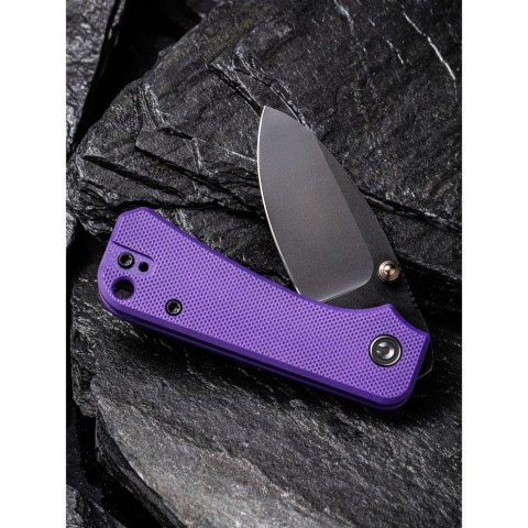 Ніж складаний кишеньковий Civivi Baby Banter, (5.9 см) Nitro-V / G10 фіолетовий