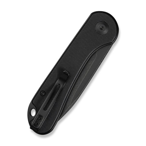 Ніж складаний кишеньковий Civivi Elementum Slip Joint, (7.5 см) 14C28N / G10 чорний