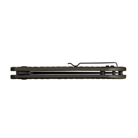 Ніж складаний туристичний Ruike P122-MB, (9.2 см) 14C28N / мікарта коричневий