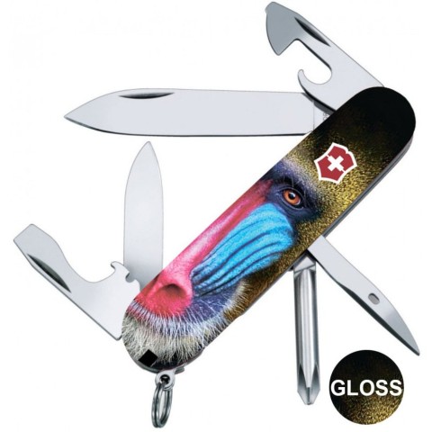 Ніж Victorinox Tinker Animal 91мм,12функ ,Мавпа Мандрил
