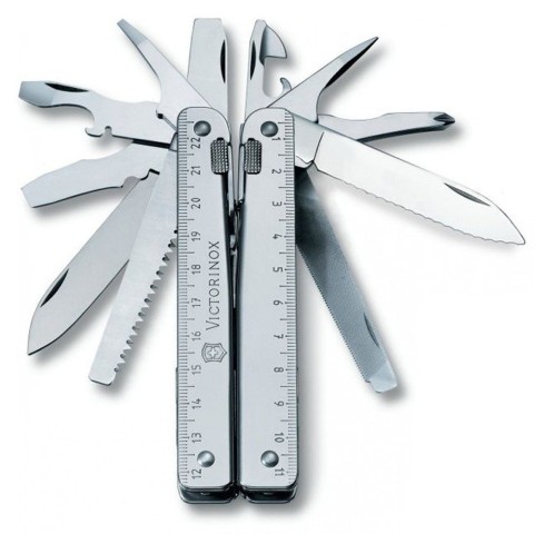 Мультитул Victorinox Swisstool 115мм,28функ+чорн.пласт.чохол