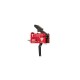 УСМ TriggerTech AR15 Black AR Diamond Two-Stage Flat Red