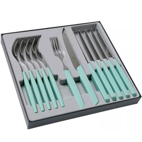 Набір кухонний Victorinox Swiss Modern Table Set 12шт з мятн. ручкою (6 ножів tomato, 6 віделок)