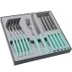Набір кухонний Victorinox Swiss Modern Table Set 12шт з мятн. ручкою (6 ножів tomato, 6 віделок)