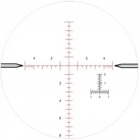 Оптичний приціл Nightforce ATACR 4-16x42 F1 ZeroH 0.1Mil сетка Mil-R с подсветкой