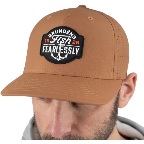 Кепка Grundens Fish Fearlessly Vented One size Clay