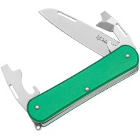 Нож многофункциональный Fox Vulpis Aluminium OD Green. 3 инструмента
