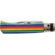 Нож Old Bear Rainbow S, W1.4060 steel, wood handle, rainbow