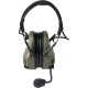 Активные наушники Ops-Core AMP Communication Headset-Connectorized. Верхний держатель. Ranger Green