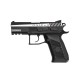 Пистолет пневматический ASG CZ 75 P-07 Nickel Blowback кал.4,5мм
