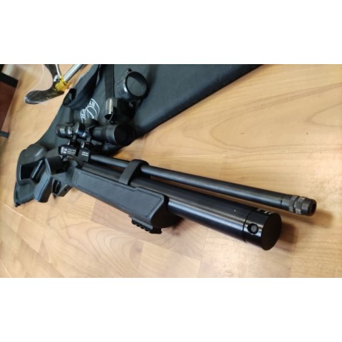 Гвинтівка пневматична PCP Hatsan Flash комплект з ОП, чохлом та насосом