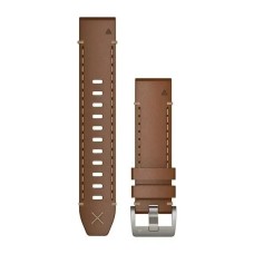 Ремінці для годинника Garmin QuickFit 22 шкіряні, італійські