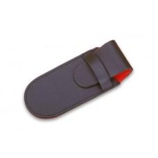 Чехол Victorinox, черный кожаный (91/93 мм, 2-3 слоя)