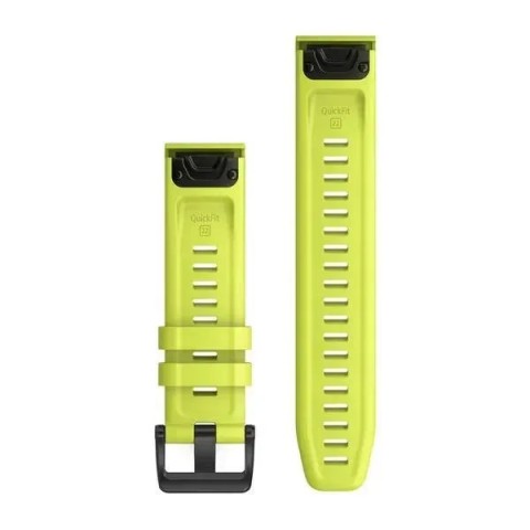 Ремінці для годинника Garmin QuickFit 22 силіконові, жовті