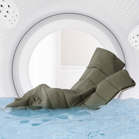 Спальник з капюшоном Naturehike LD350 CNK2300SD016, темно-зелений