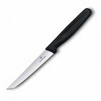 Кухонний ніж Victorinox Steak лезо 11см з чорн. ручкою