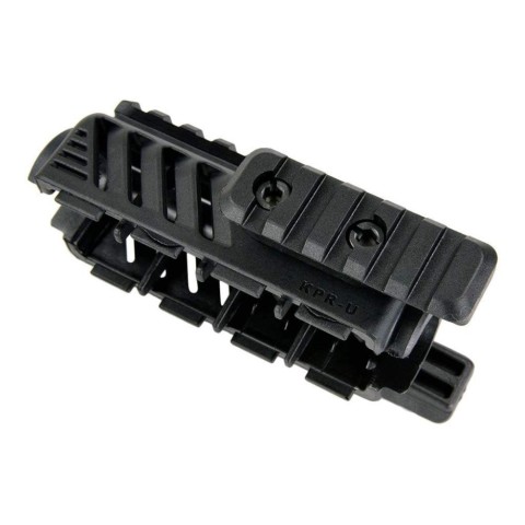 Цевье тактическое FAB для AK 74У, 4 планки, черное