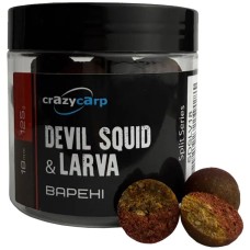 Бойлы Crazy Carp Split Hookbaits Black Opium & Larva 18mm 125g