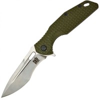 Ніж Skif Defender II Stonewash olive 423SEG