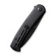 Ніж складаний туристичний Civivi Caetus Flipper, (8.8 см) Damascus / Carbon Fiber