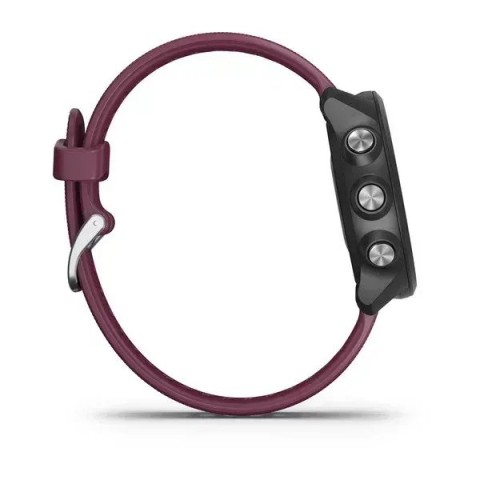 Смарт-годинник Garmin Forerunner 245 з вишневим ремінцем
