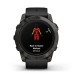 Смарт-годинник Garmin epix Pro Gen 2 Sapphire Edition (51 мм) карбоново-сірий титановий DLC з чорним ремінцем