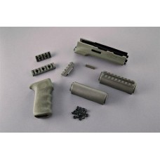 AK-47/AK-74 Рукоятка и цевье Hogue. Цвет олива/зеленый