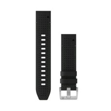 Ремешки для часов Garmin QuickFit 22 MARQ GEN2 Collection кожаные/FKM, черные/зеленые