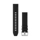 Ремешки для часов Garmin QuickFit 22 MARQ GEN2 Collection кожаные/FKM, черные/зеленые