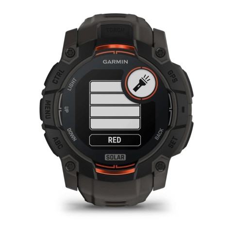 Годинник-навігатор Garmin Instinct 3 Solar 50мм Black with Charcoal 010-02935-00