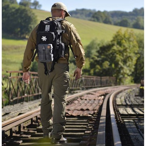 Рюкзак тактичний 24л Helikon-Tex RACCOON Mk2 Backpack - Cordura - Black