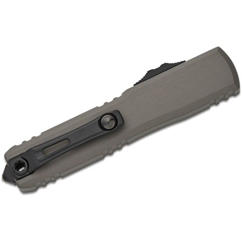 Ніж Microtech Ultratech Gen III OTF, ZBP D/E, tatical, напівсеррейтор, сірий
